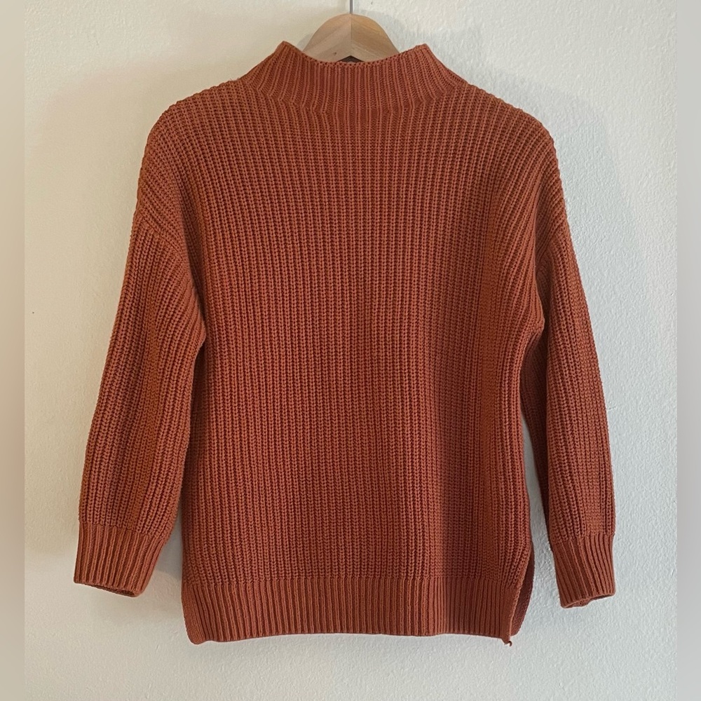 Cupcakes and Cashmere Mock Neck Sweater